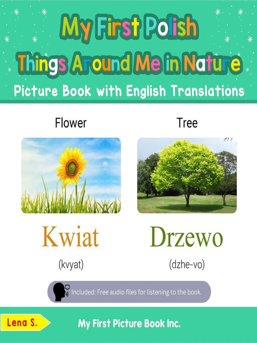 Title details for My First Polish Things Around Me in Nature Picture Book with English Translations by Aaron Stez - Available